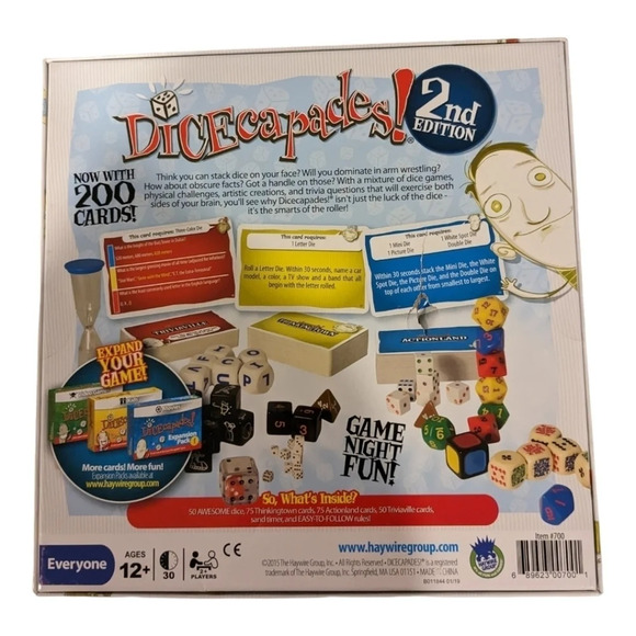 DICEcapades Family Party  Game NWT (Damaged Packaging) - Picture 2 of 6